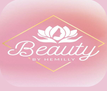 Logo Designer de Unhas Estiloso Rosa